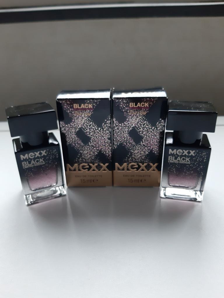 Mexx Black Eau De Toilette  Limited Edition 15ML Per Stuk., Verzenden, Nieuw