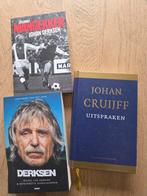 Johan Derksen / Johan Cruyff 3x voetbalboek, Ophalen of Verzenden, Zo goed als nieuw, Antoinnette Scheulderman; Michel van Egmond