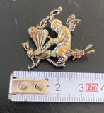 Aparte vintage broche -engeltje-, Sieraden, Tassen en Uiterlijk, Broches, Ophalen of Verzenden, Zo goed als nieuw, Overige materialen