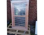 SUPERACTIE! NIEUW Uitzetraam De Luxe douglas enkel gelaagd, Doe-het-zelf en Verbouw, Kozijnen en Schuifpuien, Ophalen, Minder dan 75 cm