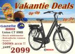 Nog 4 stuks Union (Gazelle) E-Bike (+500Wh accu) nu €2099