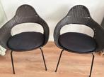 Twee IKEA Elias eetkamerstoelen, Huis en Inrichting, Ophalen, Gebruikt, Twee, Zwart