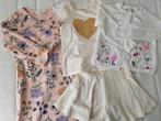 Kleding meisje maat 116 setprijs:jurk,rok,top,vest, Ophalen, Gebruikt, Meisje, Jurk of Rok