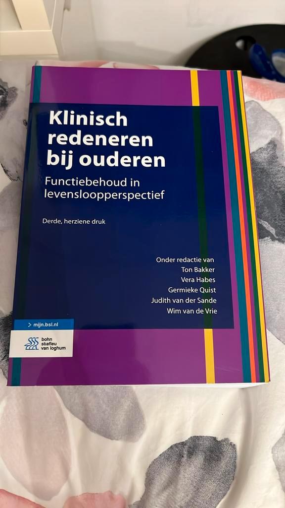 Klinisch redeneren bij ouderen, Boeken, Wetenschap, Zo goed als nieuw, Ophalen of Verzenden
