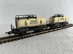 2x Fleischmann NS Bart Smit ketelwagens, Gebruikt, Wagon, Ophalen of Verzenden, NS