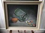 Oud schilderij snoeppot, Antiek en Kunst, Kunst | Schilderijen | Klassiek, Ophalen of Verzenden