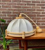 Vintage bamboe hanglamp, Huis en Inrichting, Lampen | Hanglampen, Overige materialen, Ophalen of Verzenden, Zo goed als nieuw