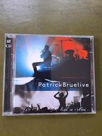Patrick Bruel live Rien ne s'efface... 2CD, Cd's en Dvd's, Verzenden, Zo goed als nieuw