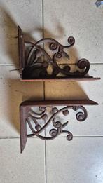 Gietijzeren hoeksteunen, Ophalen, Gebruikt