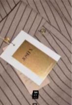 JOSH V - Krijtstreep pantalon maat XS - Nieuw €119 - JOSHV, Beige, Nieuw, Ophalen of Verzenden, X