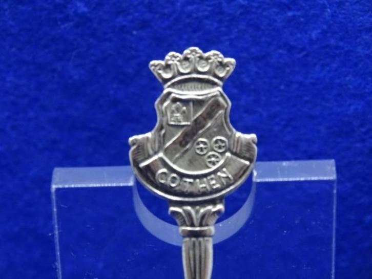 Lepeltje: Cothen Gemeentewapen, Antiek en Kunst, Antiek | Bestek, Verzenden