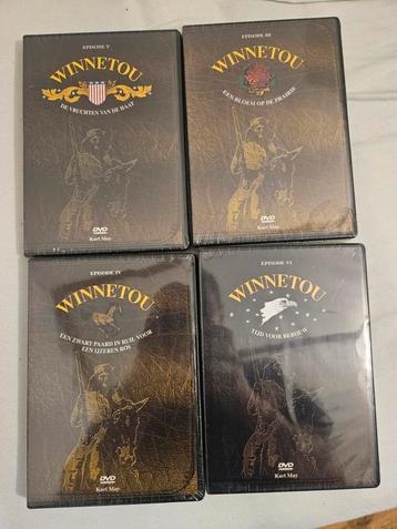 WINNETOU DVD'S   NIEUW IN SEAL  beschikbaar voor biedingen