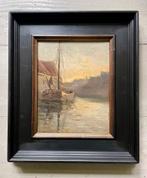 Jan H B Koekkoek (1840-1912) Olieverf op paneel, Antiek en Kunst, Kunst | Schilderijen | Klassiek, Ophalen of Verzenden