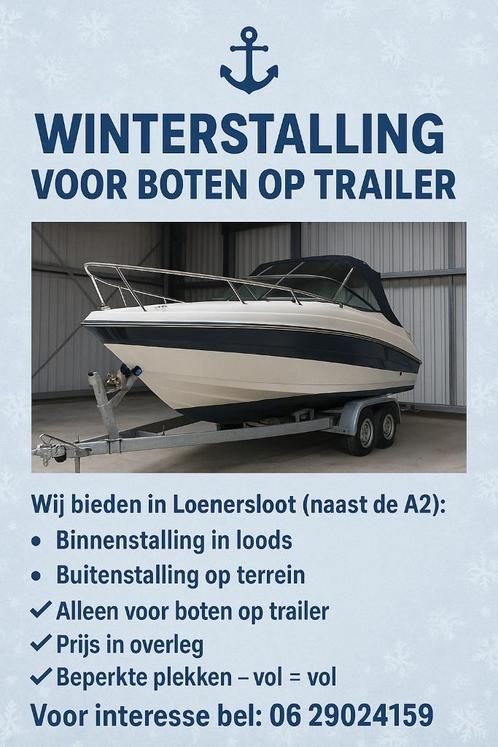 Winterstalling voor uw boot, Watersport en Boten, Ligplaatsen, Winter, Binnen en Buiten