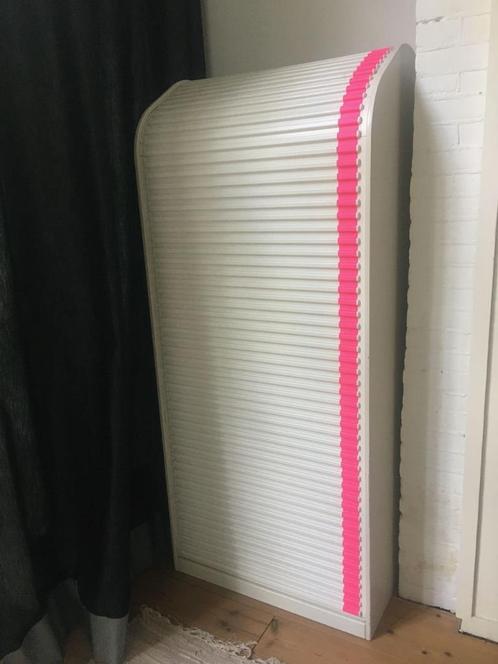 Pastoe Amsterdammer wit met bureau, Huis en Inrichting, Kasten | Roldeurkasten en Archiefkasten, Gebruikt, 150 tot 200 cm, 50 tot 100 cm