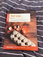 Schoolboek- Tort Law - Aansprakelijkheidsrecht HBO, Boeken, Ophalen of Verzenden, Gamma, Gelezen, HBO