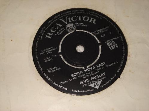 Elvis Presley   Bossa Nova Baby  UK      Orgineel, Cd's en Dvd's, Vinyl Singles, Zo goed als nieuw, Single, 7 inch, Ophalen of Verzenden