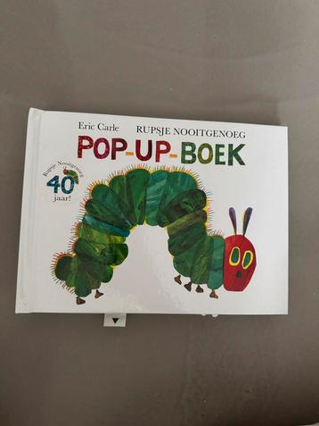 Rupsje Nooitgenoeg pop-up boek beschikbaar voor biedingen