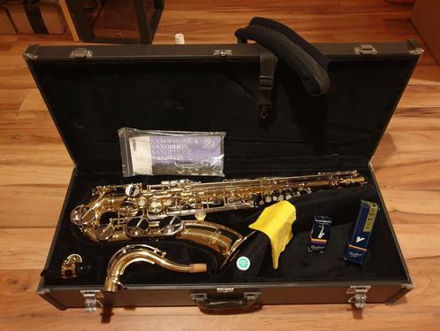 Yamaha YTS-25 tenor sax + Vandoren Paris V5 T25 mondstuk, Muziek en Instrumenten, Blaasinstrumenten | Saxofoons, Gebruikt, Tenor