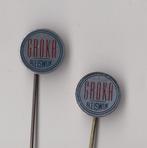 Bleiswijk Groka speldjes, Verzamelen, Speldjes, Pins en Buttons, Gebruikt, Niet vindbaar, Niet vindbaar, Speldje of Pin