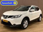 Nissan Qashqai 1.2 Premier Edition-Panoramadak-360 Camera-Na, Auto's, Nissan, Voorwielaandrijving, Euro 5, Gebruikt, Zwart