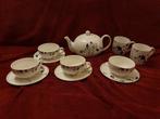 Douwe Egberts Fiore Nero servies set, Huis en Inrichting, Ophalen of Verzenden, Porselein, Overige stijlen, Kop(pen) en/of Schotel(s)