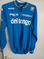 Pinarello del tongo vintage wielershirt Santini lange mouw., Fietsen en Brommers, Fietsaccessoires | Fietskleding, Ophalen of Verzenden