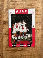 Ajax kaart : Winnaar Europacup 1, Ophalen of Verzenden, Ajax