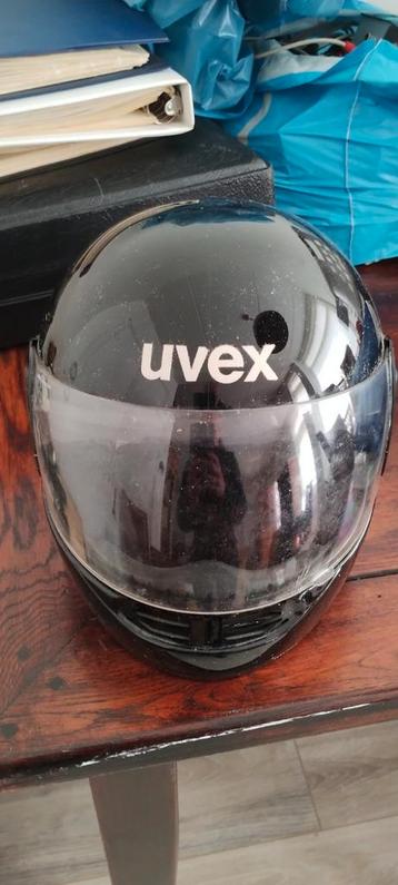 Vintage Uvex extreme motorhelm, maat XL 61