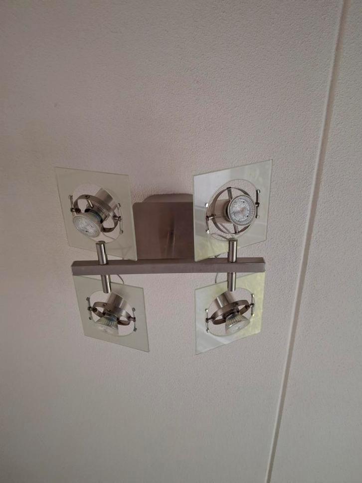 Fuga spots Ikea, Huis en Inrichting, Lampen | Spots, Zo goed als nieuw, Plafondspot of Wandspot, Metaal of Aluminium, Halogeen