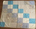 Wit blauwe patchwork gevoerd bed sprei quilt 155 cm x 135 cm, Huis en Inrichting, Ophalen of Verzenden, Nieuw