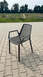 Design Fast Rion terras stoelen (8 stuks) - antraciet, Ophalen of Verzenden, Zo goed als nieuw, Aluminium