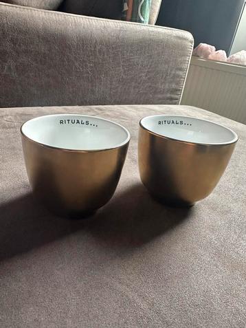 Gouden Rituals Koppen Set beschikbaar voor biedingen