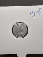 10 cent 1918 koningin Wilhelmina, Zilver, Ophalen of Verzenden, 10 cent, Koningin Wilhelmina