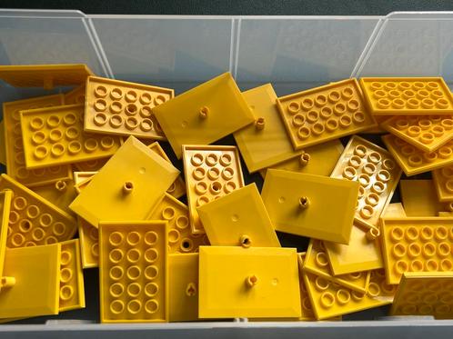 Lego trein bogie plaatjes geel, Kinderen en Baby's, Speelgoed | Duplo en Lego, Zo goed als nieuw, Ophalen of Verzenden
