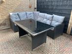Loungeset hoek gratis af te halen, Tuin en Terras, Tuinsets en Loungesets, Ophalen, 5 zitplaatsen, Gebruikt, Loungeset