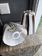 2 prachtige antieke glazen lampenkappen in zeer nette staat., Antiek en Kunst, Ophalen of Verzenden