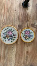 2 antieke onderzetters, Ophalen of Verzenden, Zo goed als nieuw, Glas of Kopje