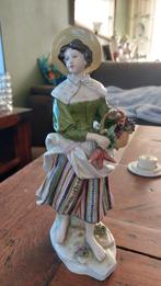 Antiek Dresden museum stuk Ludwigsburg beeld 18e eeuw, Antiek en Kunst, Antiek | Porselein, Ophalen of Verzenden