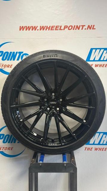 21" Vossen HF-4T Black velgen + Pirelli banden Tesla Model Y beschikbaar voor biedingen