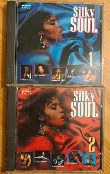 Silky Soul 1 & 2 CD Set - Verzamel CD beschikbaar voor biedingen
