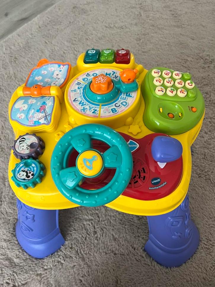 Vtech Avonturen Tafel, Kinderen en Baby's, Speelgoed | Speeltafels, Gebruikt, Ophalen of Verzenden