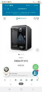 Creality K1C 3D Printer - Nieuw in doos!, Computers en Software, 3D Printers, Ophalen of Verzenden, Nieuw, Creality