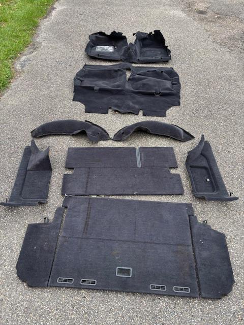 Volvo 740 940 kofferbak bekleding en bekleding voorkant, Auto diversen, Kofferbakmatten, Gebruikt, Ophalen