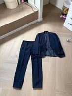 Donker blauw pak van hugo boss, Kleding | Heren, Kostuums en Colberts, Ophalen of Verzenden, Zo goed als nieuw, Maat 48/50 (M)