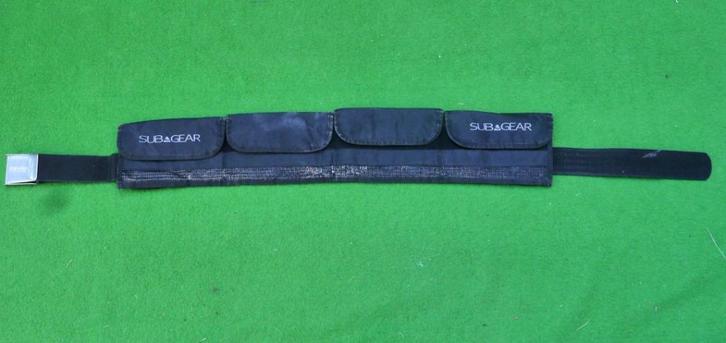 Loodgordel voor softlood 4-vaks - Subgear, Watersport en Boten, Duiken, Gebruikt, Lood of Loodgordel, Ophalen of Verzenden