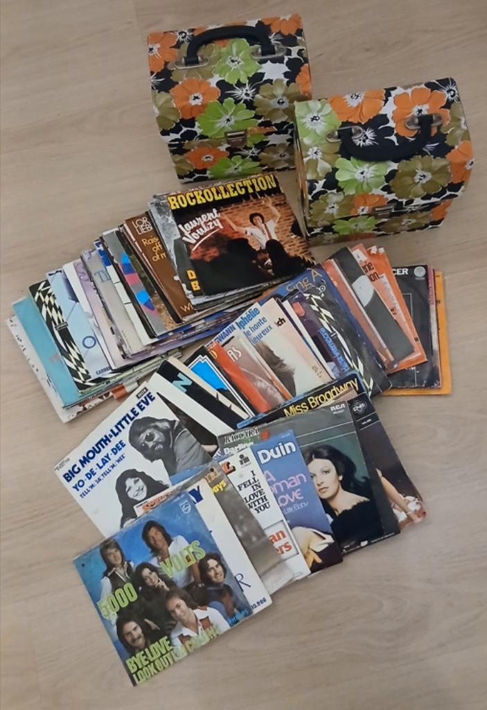 84 singles van ná 1970: o.a. Kayak/Wings/Dave/Billy Ocean, Cd's en Dvd's, Vinyl Singles, Gebruikt, Single, Pop, 7 inch, Ophalen of Verzenden