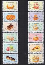 Frankrijk, serie "gebak" 2024-41, Verzenden, Gestempeld