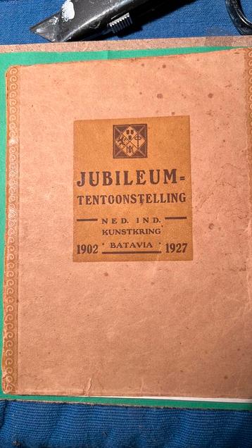 Ned. Indië Batavia catalogus  Ned.Ind.kunst kring 1902-1927 beschikbaar voor biedingen
