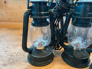 Lichtsnoer met 8 LED lantaarntjes buiten Konstsmide beschikbaar voor biedingen